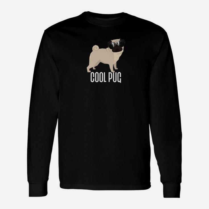 Cool Pug Dad Mom Dog Great Long Sleeve T-Shirt