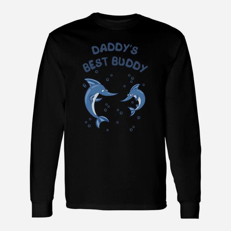 Cute Boys Daddys Best Buddy Shirt Long Sleeve T-Shirt
