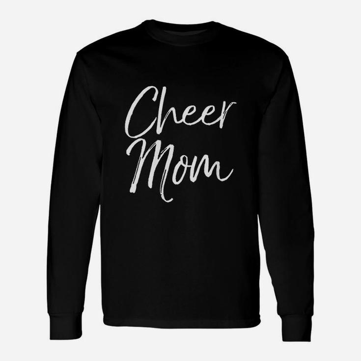 Cute Matching Cheerleader Mother Cheer Mom Long Sleeve T-Shirt