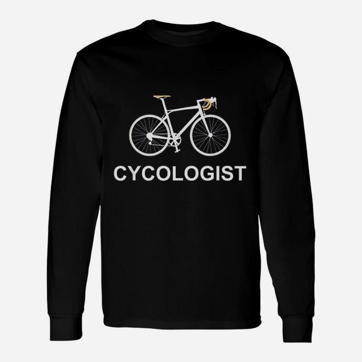 Cycologist Mtb Bicycle Cycling Cyclist Road Bike Triathlon Long Sleeve T-Shirt