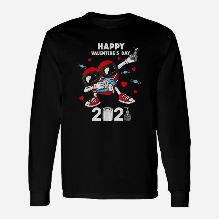 Dabbing Heart In 2022 Valentines Day Dab Boys Long Sleeve T-Shirt