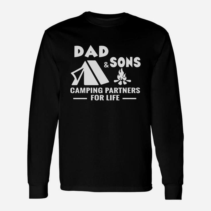 Dad And Son Camping Partner Long Sleeve T-Shirt