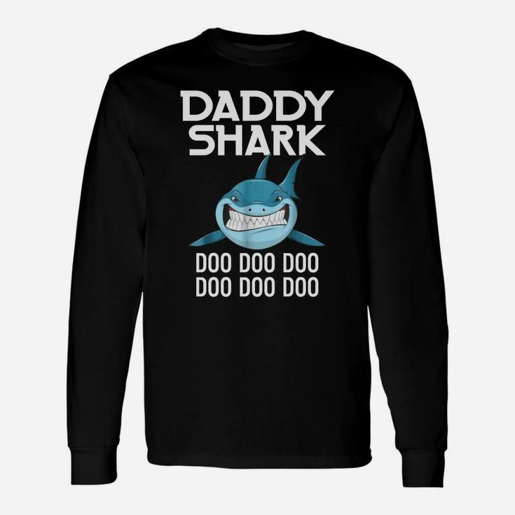 Daddy Shark- Baby Shark, best christmas gifts for dad Long Sleeve T-Shirt