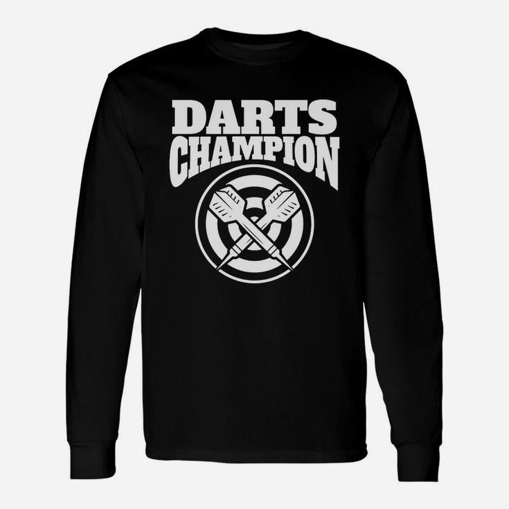 Darts Champion Retro Darts T-shirt Long Sleeve T-Shirt