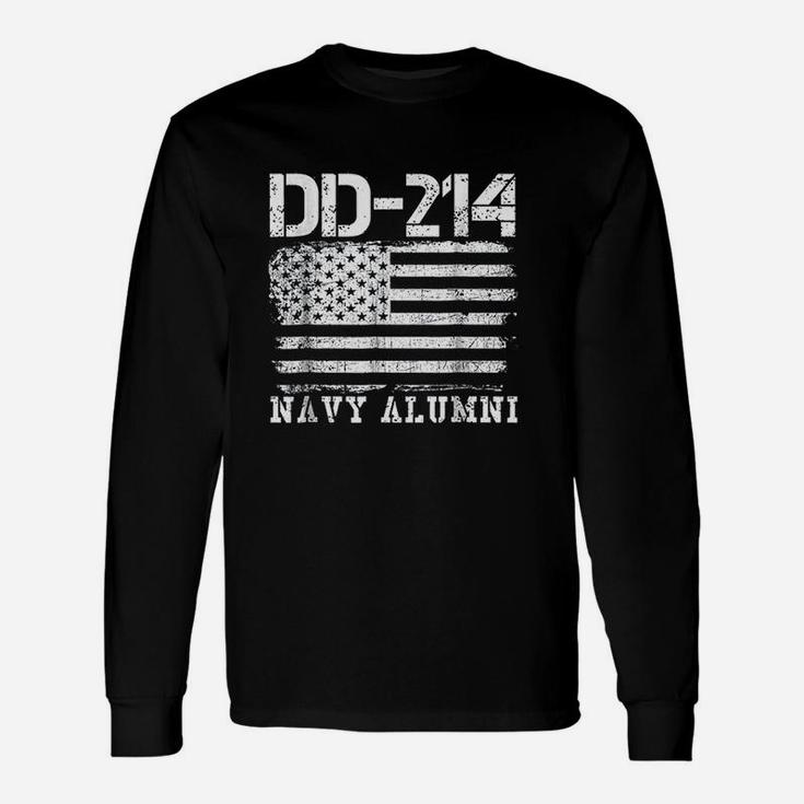Dd214 Navy Alumni Long Sleeve T-Shirt