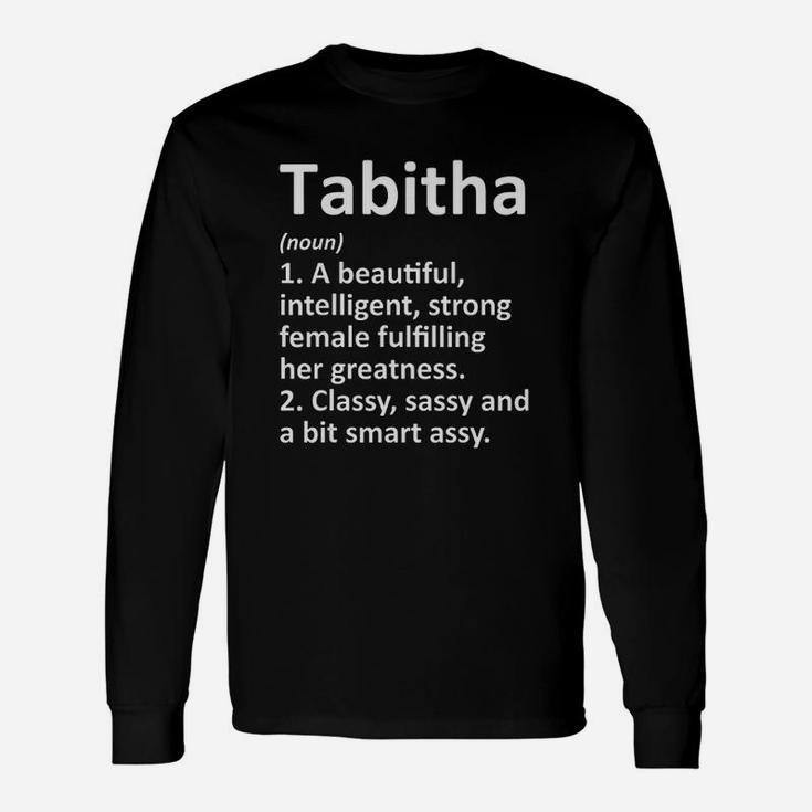 Definition Personalized Name Christmas Long Sleeve T-Shirt