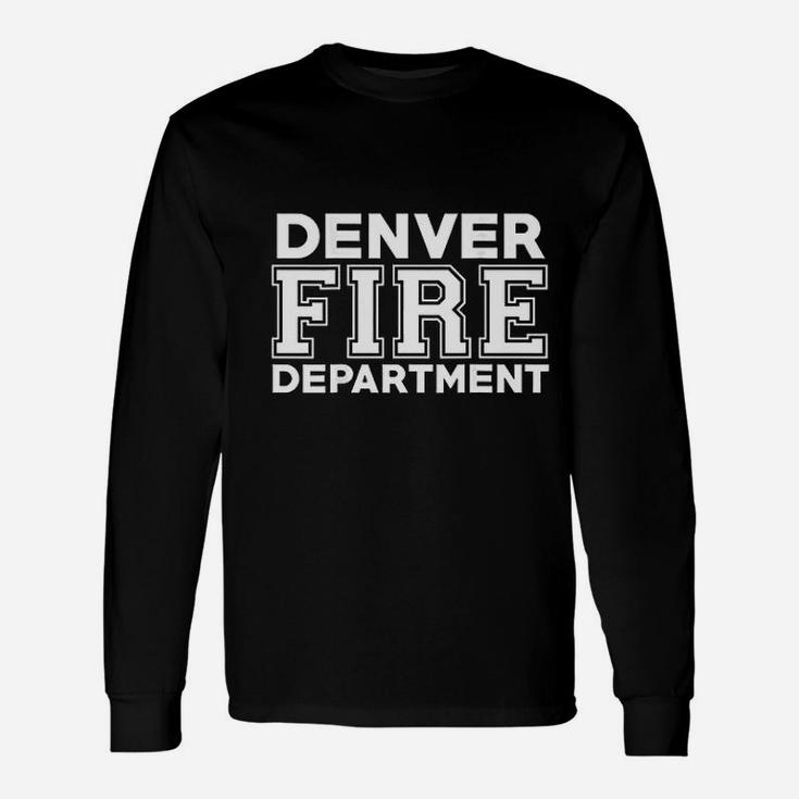 Denver Colorado Fire Department Firefighters Rescue Long Sleeve T-Shirt