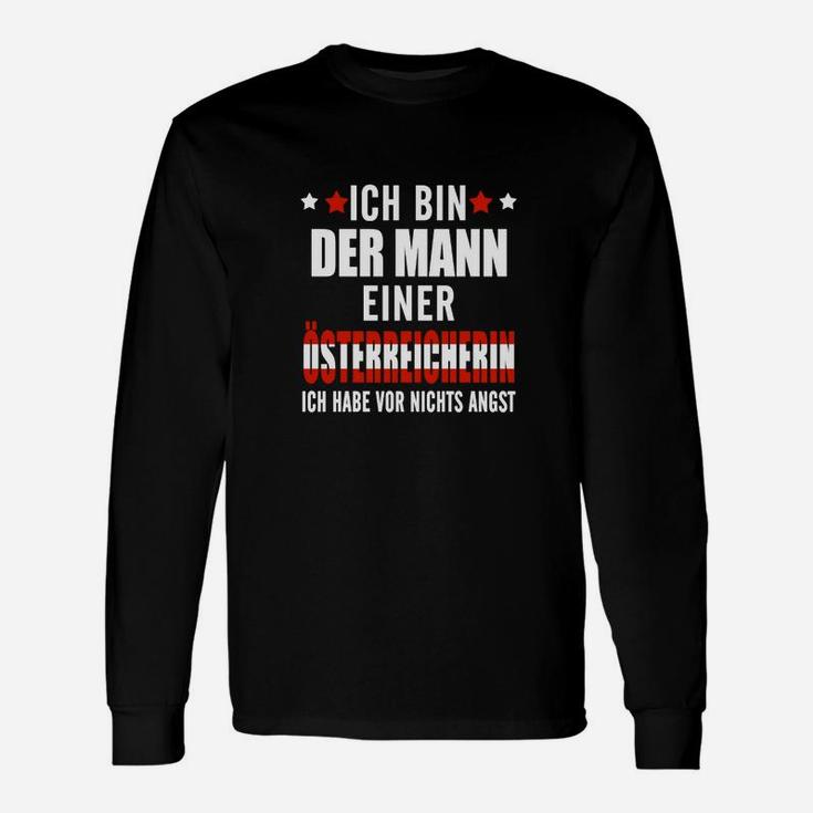 Der Mann Einer Österreicherin Langarmshirts