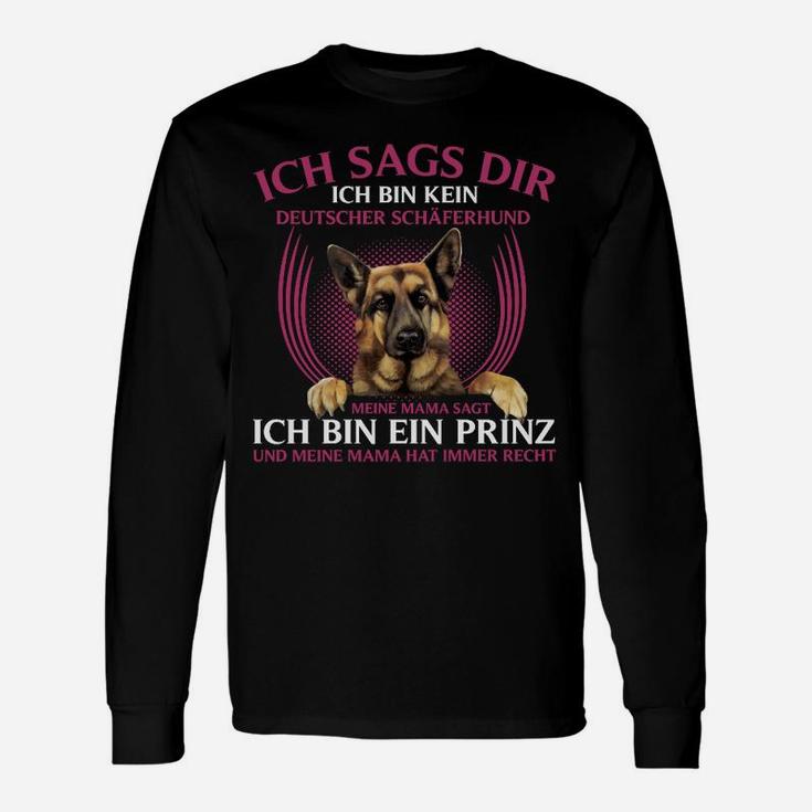 Deutscher Schäferhund Prinz Langarmshirts