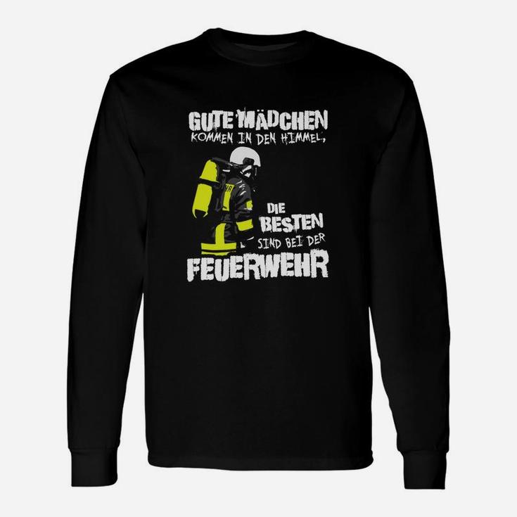 Die Benen Sind Bei Der Feuerwehr Ltd Langarmshirts