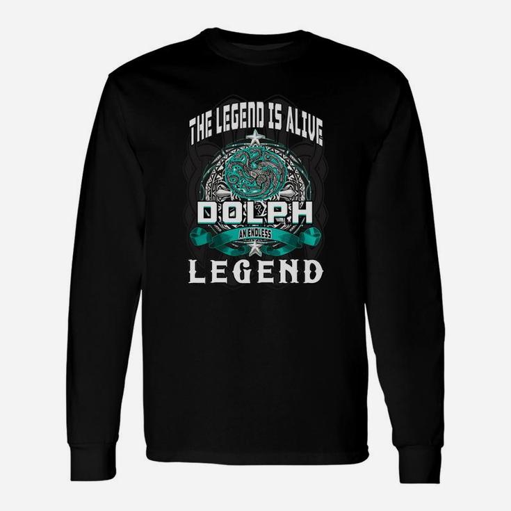 Dolph Endless Legend 3 Head Dragon Long Sleeve T-Shirt