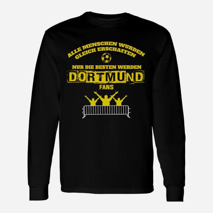 Dortmund Fans Halten Zusammen Langarmshirts