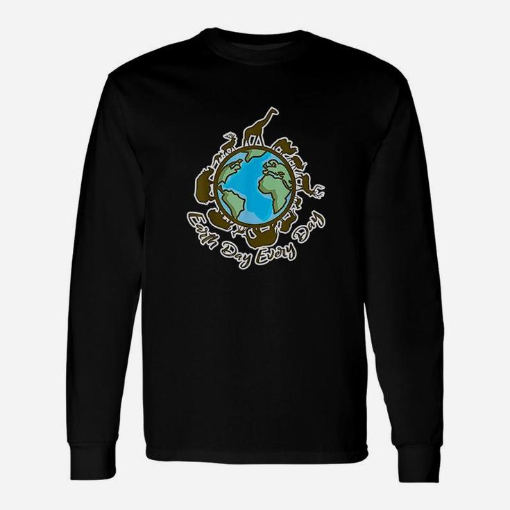 Earth Day Every Day For Planet Lovers Eco Long Sleeve T-Shirt