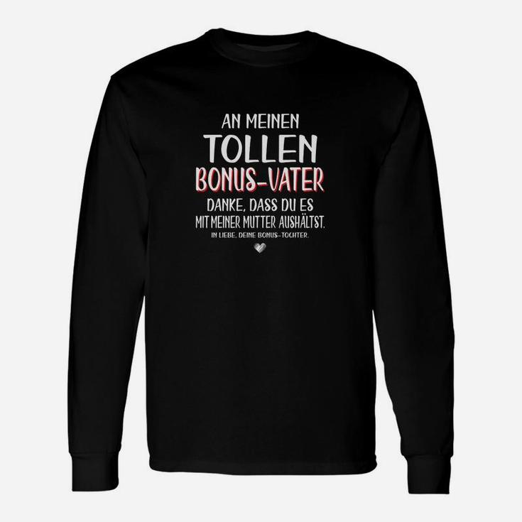 Ein Meinen Tollenbonus-Vater- Langarmshirts