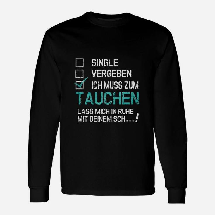 Einzelnes Veröffnetes Tauchen- Langarmshirts