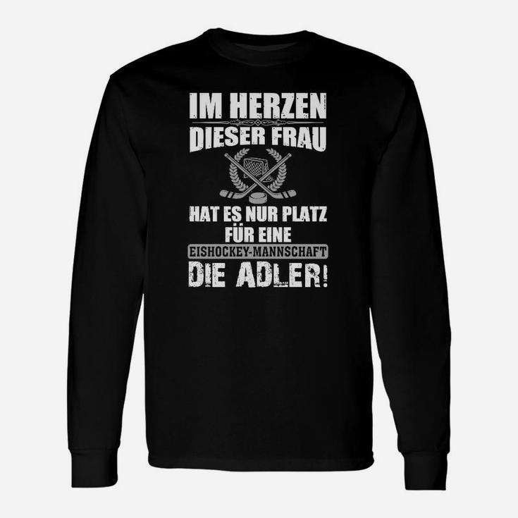 Eishockey Im Herzen Die Adler Langarmshirts