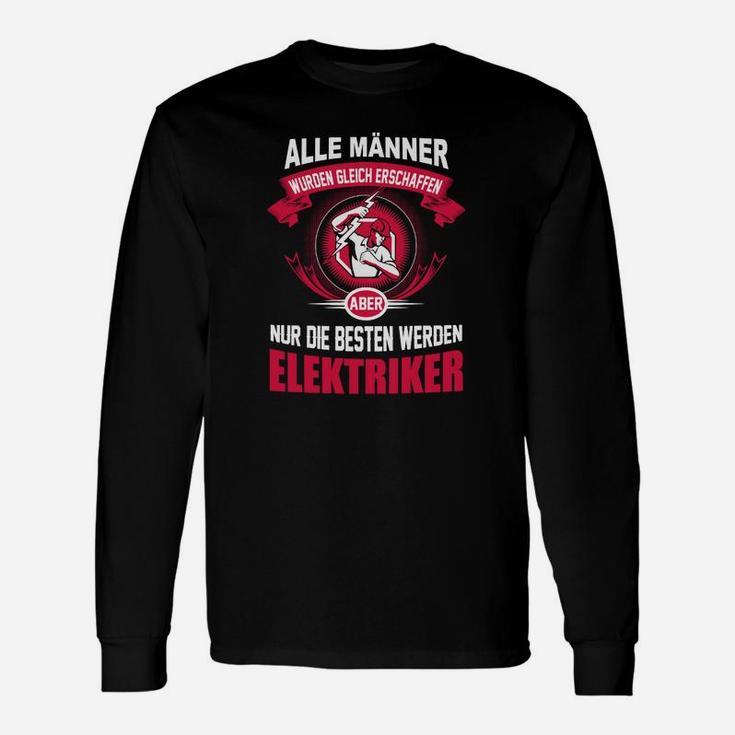 Elektriker-Motiv Herren Langarmshirts - Beste Männer Sind Elektriker