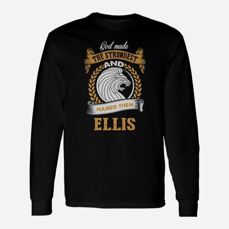 Ellis Name Shirt, Ellis Name, Ellis Name Shirt Long Sleeve T-Shirt