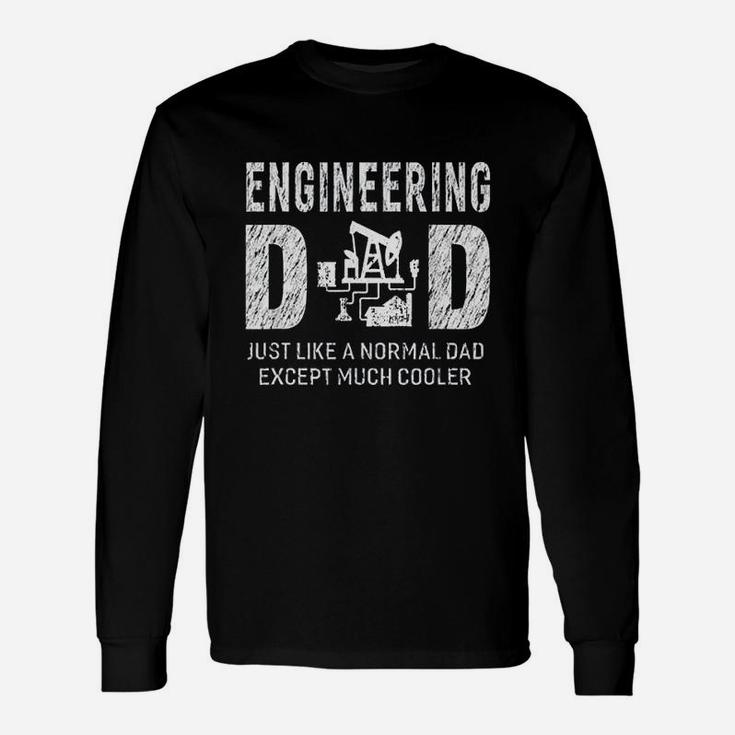 Engineering Dad For Father Engineer Long Sleeve T-Shirt