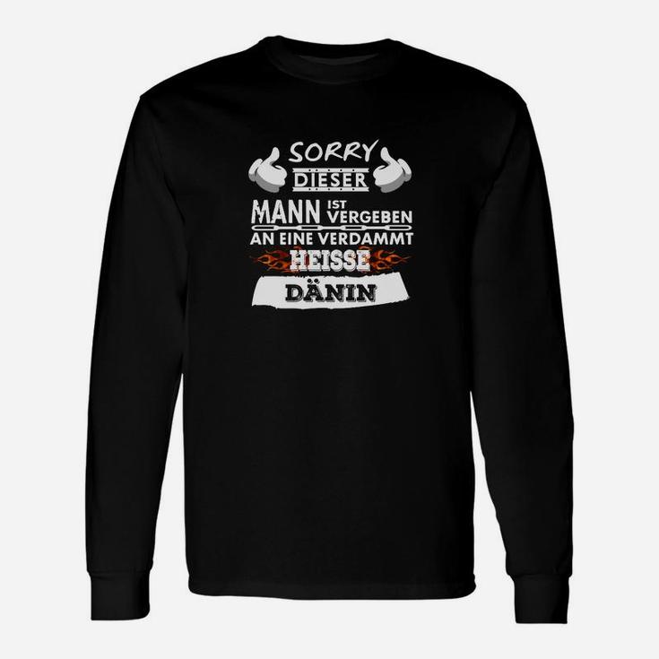 Entschuldigung Ein Dänin- Langarmshirts