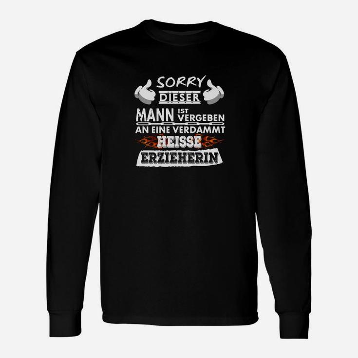 Entschuldigung Ein Erzieherin Langarmshirts