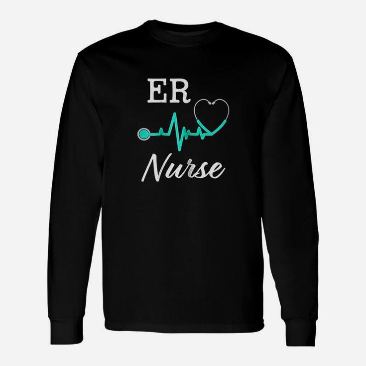 Er Nurse Emergency Room Nursing Rngift Long Sleeve T-Shirt