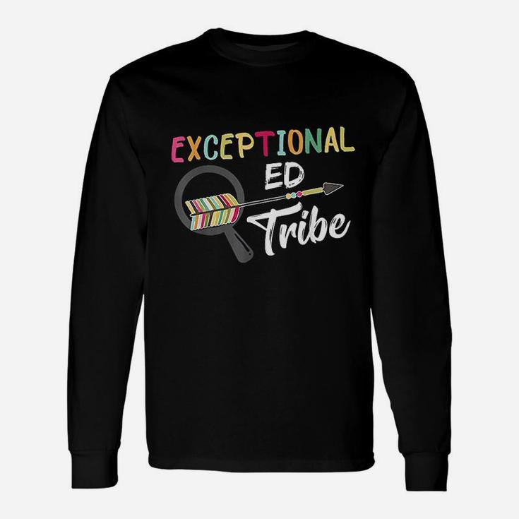 Exception Education Tribe Special Education Sped Long Sleeve T-Shirt