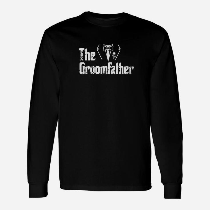 Father Of The Groom Wedding Husband Grooms Dad Gif Long Sleeve T-Shirt