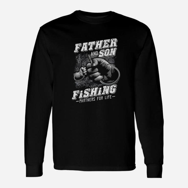 Father And Son Fishing Partner For Life Father Day Long Sleeve T-Shirt