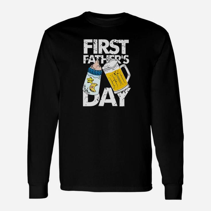 Fathers Day First Fathers Day Long Sleeve T-Shirt