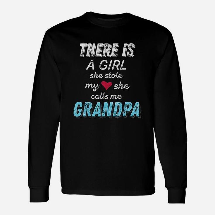 Fathers Day For Grandpa From Granddaughter Long Sleeve T-Shirt