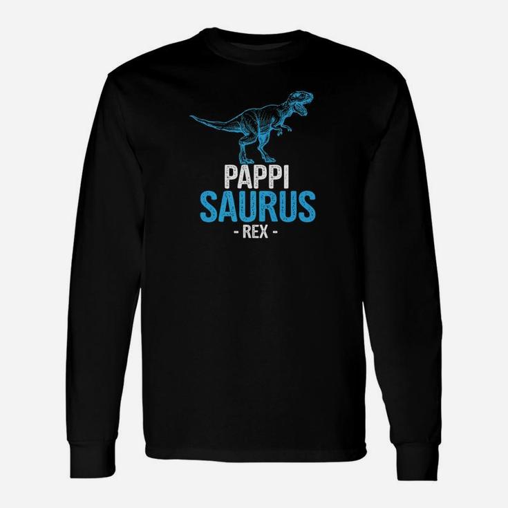 Fathers Day For Grandpa Pappi Saurus Rex Premium Long Sleeve T-Shirt