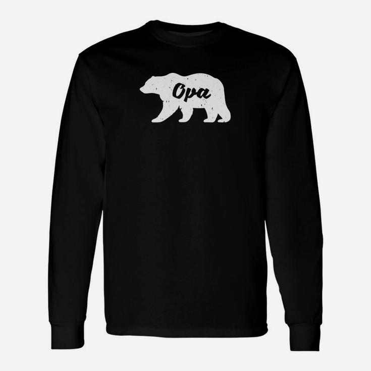 Fathers Day Opa Bear, best christmas gifts for dad Long Sleeve T-Shirt