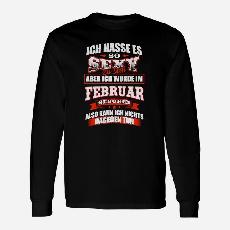 Febranargeburtstagsgeschenk Geburtstag Langarmshirts