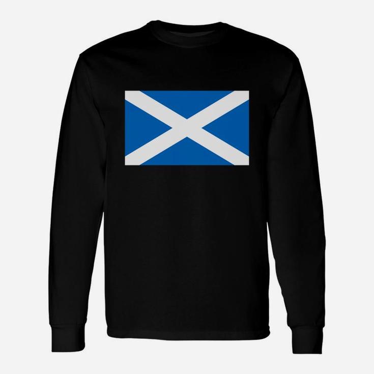 Flag Of Scotland Long Sleeve T-Shirt