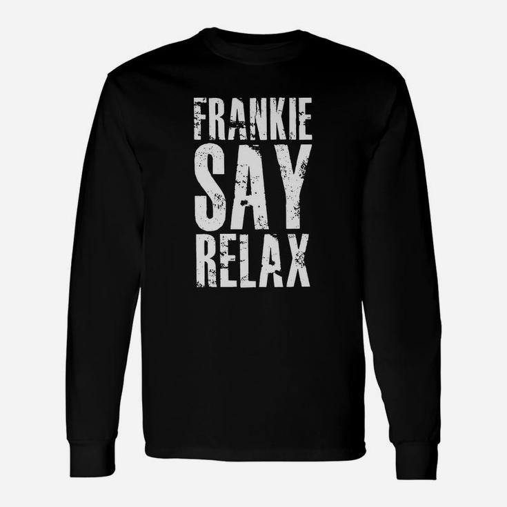 Frankie Say Relax T-shirt 80s Music Vintage Long Sleeve T-Shirt