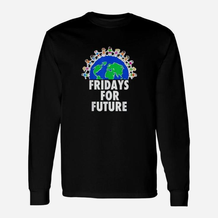 Friday For Future Youth Strike Climate Change Long Sleeve T-Shirt