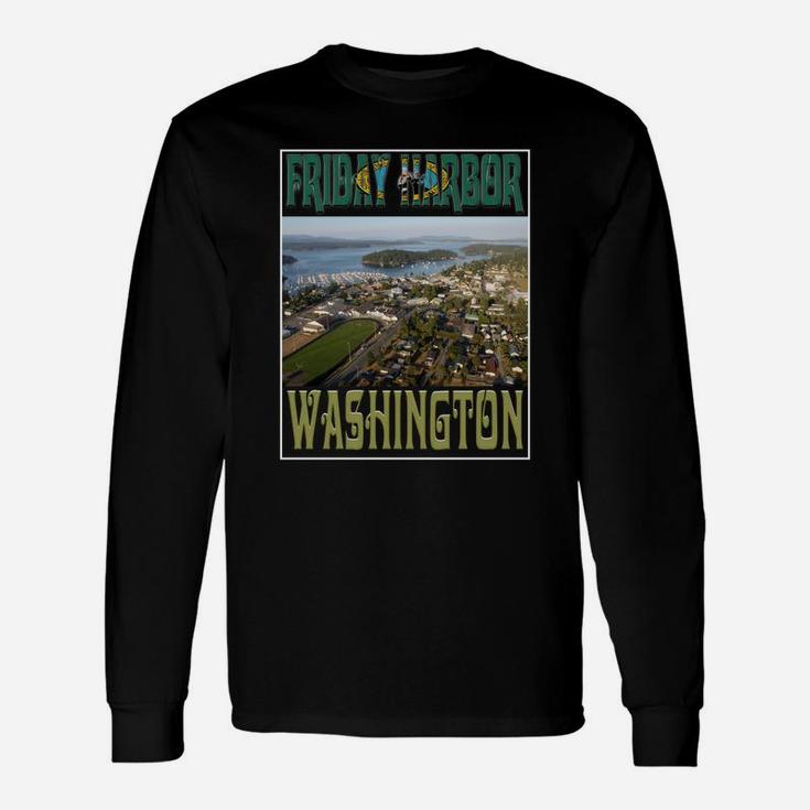 Friday Harbor-washington Long Sleeve T-Shirt