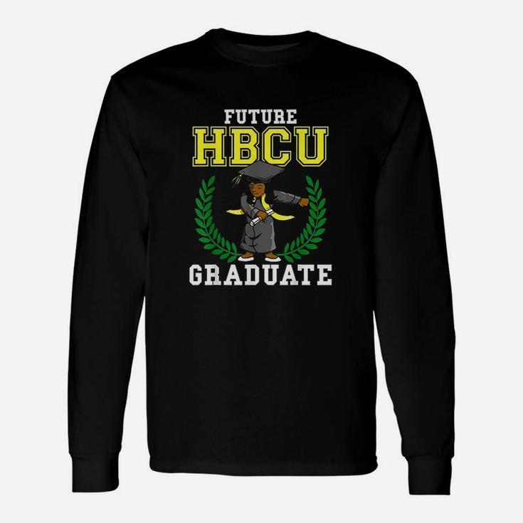 Future Hbcu Graduation College Flossing Girl Long Sleeve T-Shirt