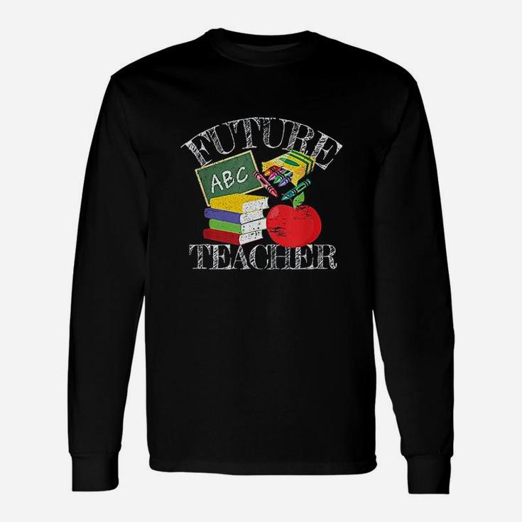 Future Teacher Abc Math ideas Long Sleeve T-Shirt