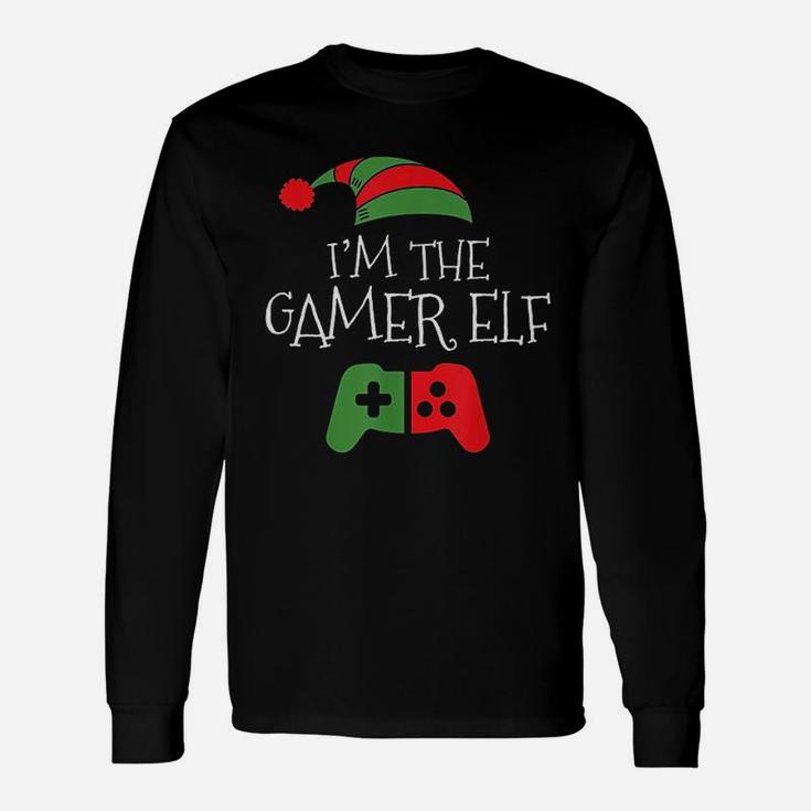 I Am The Gamer Elf Matching Christmas Long Sleeve T-Shirt