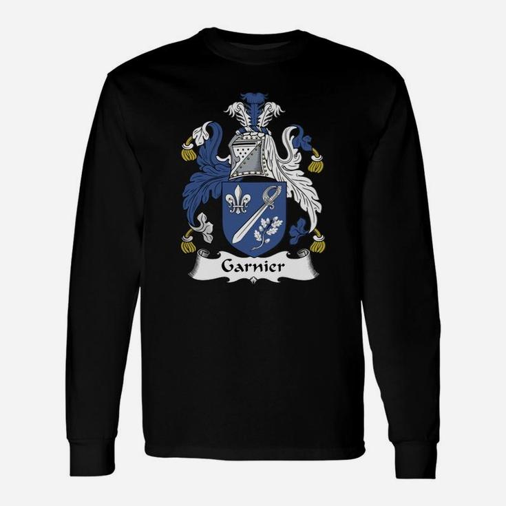 Garnier Crest / Coat Of Arms British Crests Long Sleeve T-Shirt