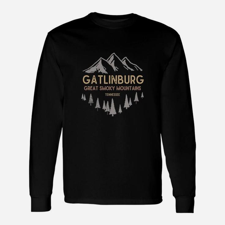 Gatlinburg Tennessee Great Smoky Mountains Souvenir Long Sleeve T-Shirt