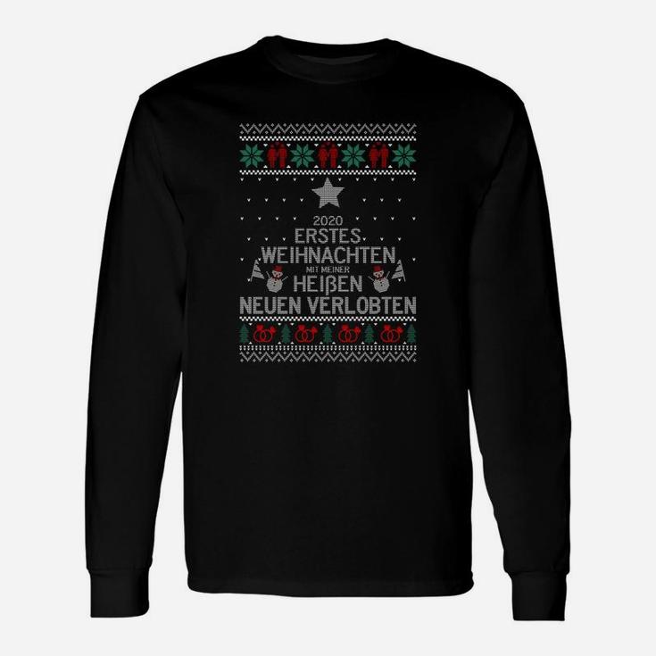 Ge 2020 Erstes Weihnachten Verlobten Langarmshirts