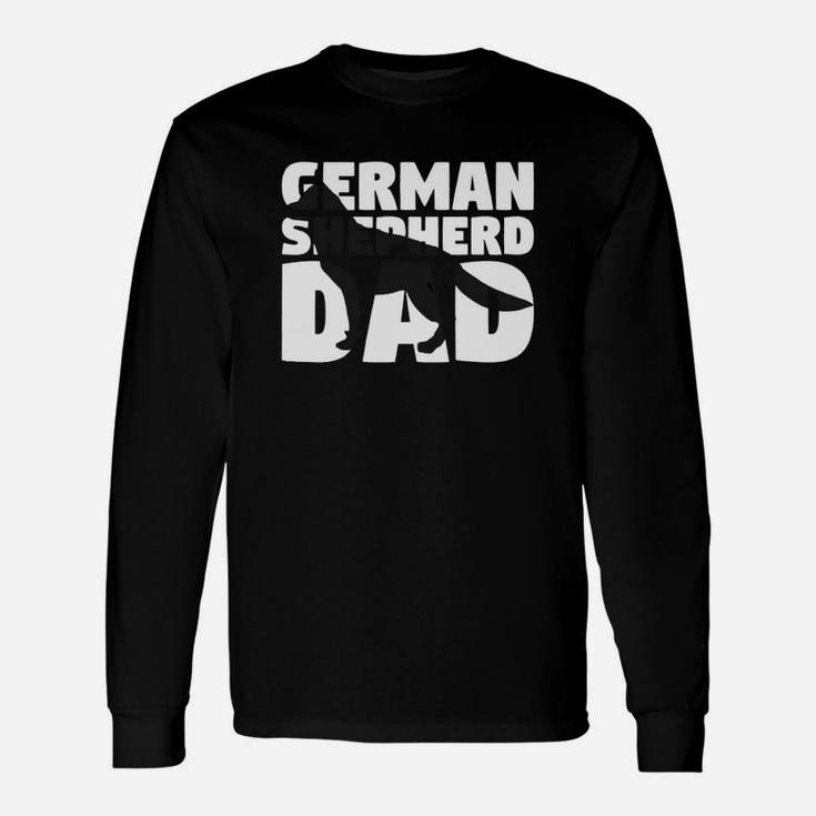 German Shepherd Dog Dad Long Sleeve T-Shirt Seseable UK