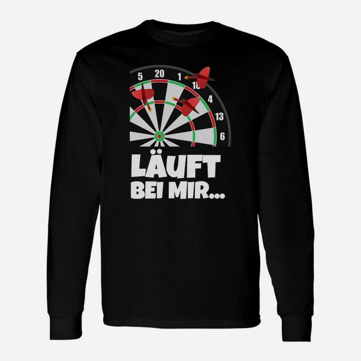 Gesschenkidee Dart Lälft Bei Mir Langarmshirts