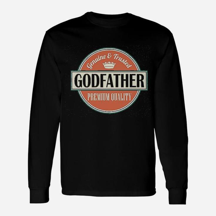 Godfather Fathers Day Vintage Long Sleeve T-Shirt
