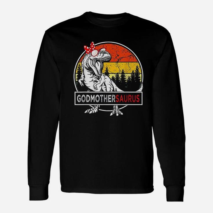Godmothersaurus Dinosaur Godmother Saurus Long Sleeve T-Shirt
