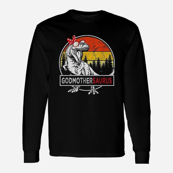 Godmothersaurus Dinosaur Godmother Saurus Long Sleeve T-Shirt