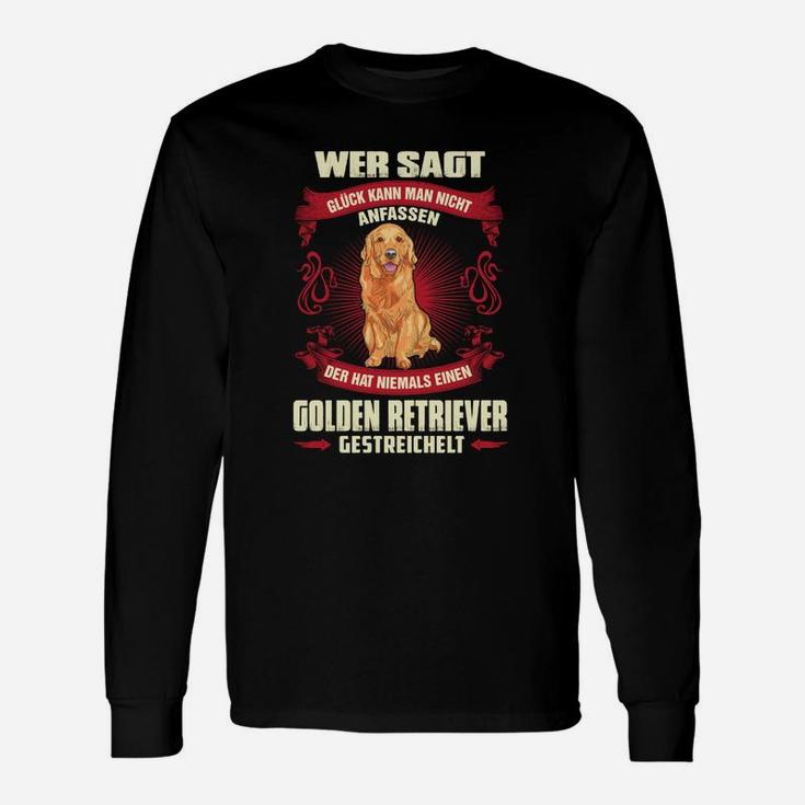 Golden Retriever Liebhaber Langarmshirts, Lustiges Haustier Motiv